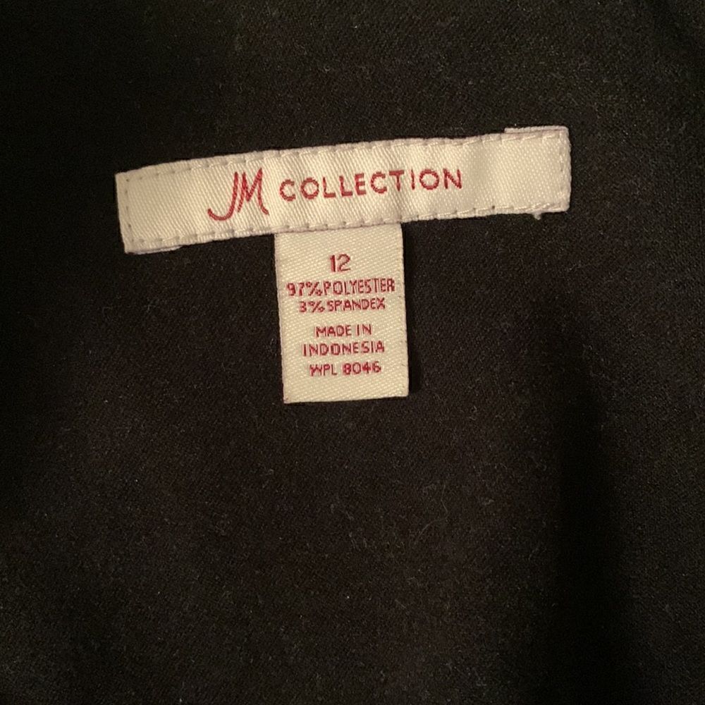 JM Collection Zip Up Jacket/ Pants Suede Set Size 12 - Picture 10 of 15